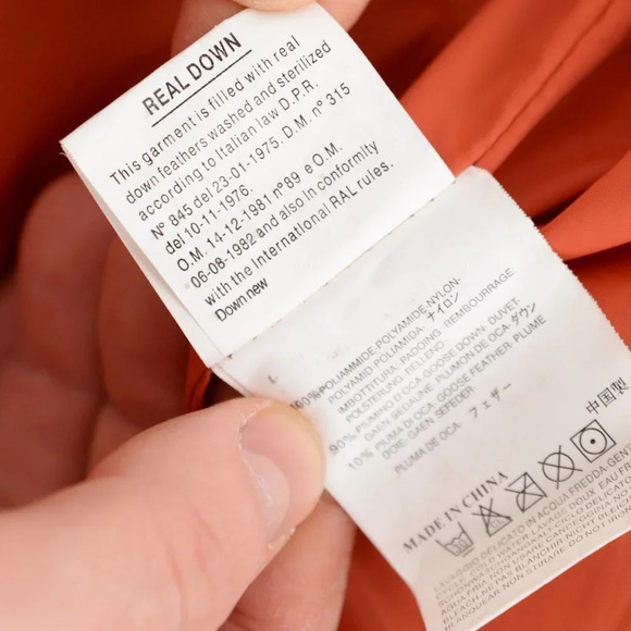 DSquared Deep Teal with Fur Trim Real Down Puffer Ski Snow Coat S - Picture 16 of 16